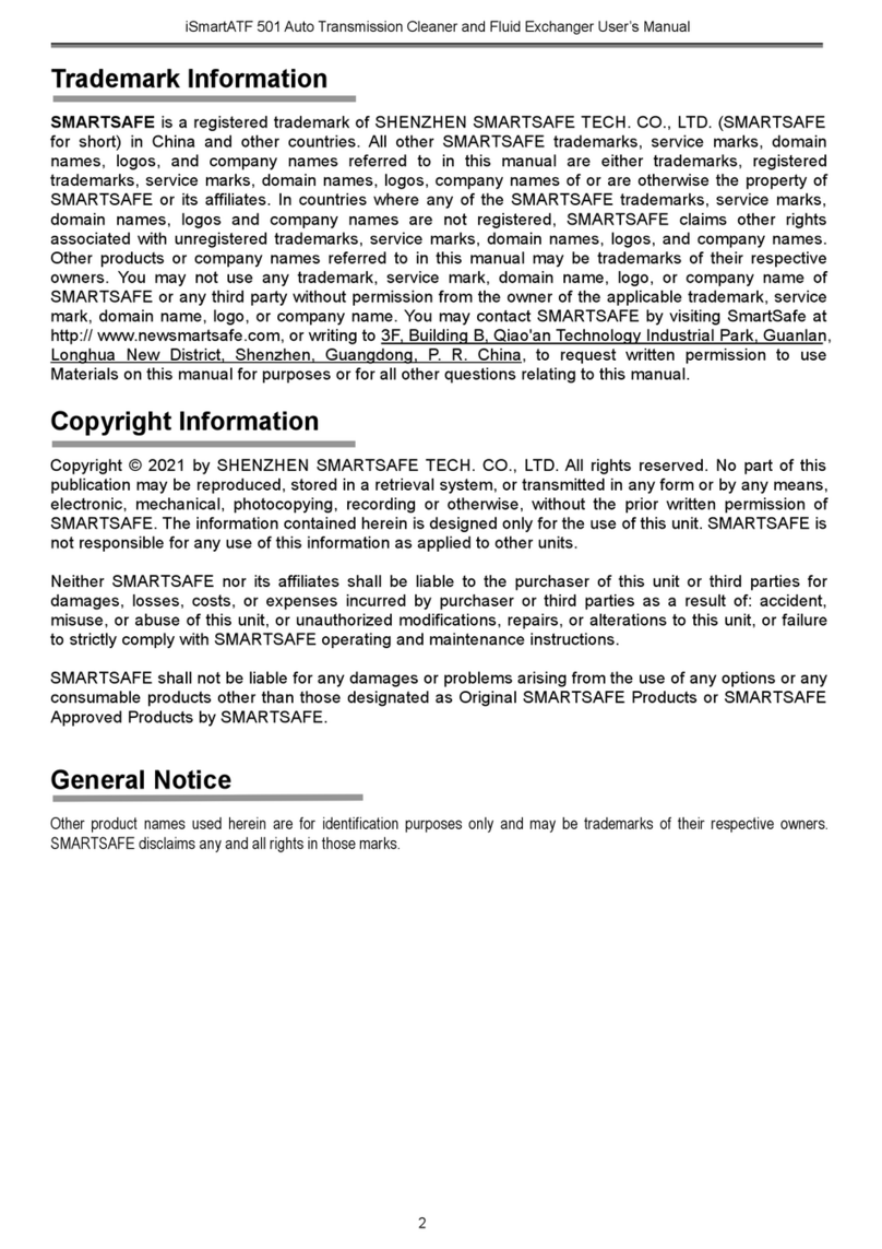 SmartSafe iSmartATF 501 user manual