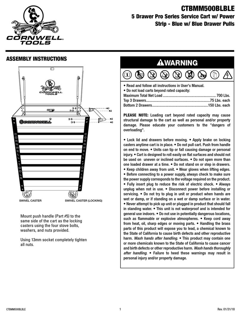 Cornwell Tools CTBMM500BLBLE Assembly instructions Cornwell Tools CTBMM500BLBLE Assembly instructions