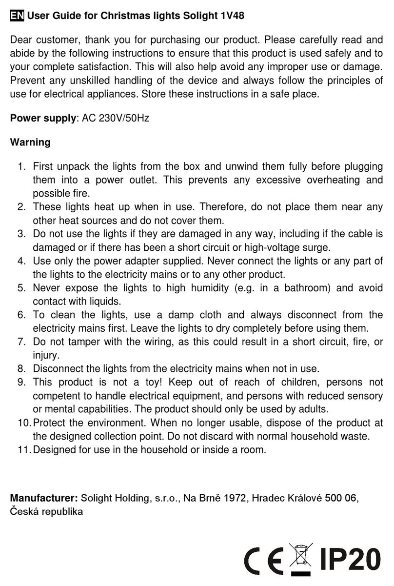Solight 1V48 user guide Solight 1V48 user guide
