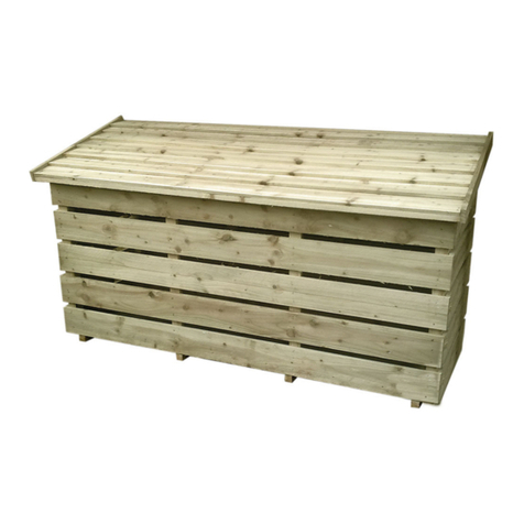 Zest 4 Leisure LOGCHEST Assembly instructions Zest 4 Leisure LOGCHEST Assembly instructions