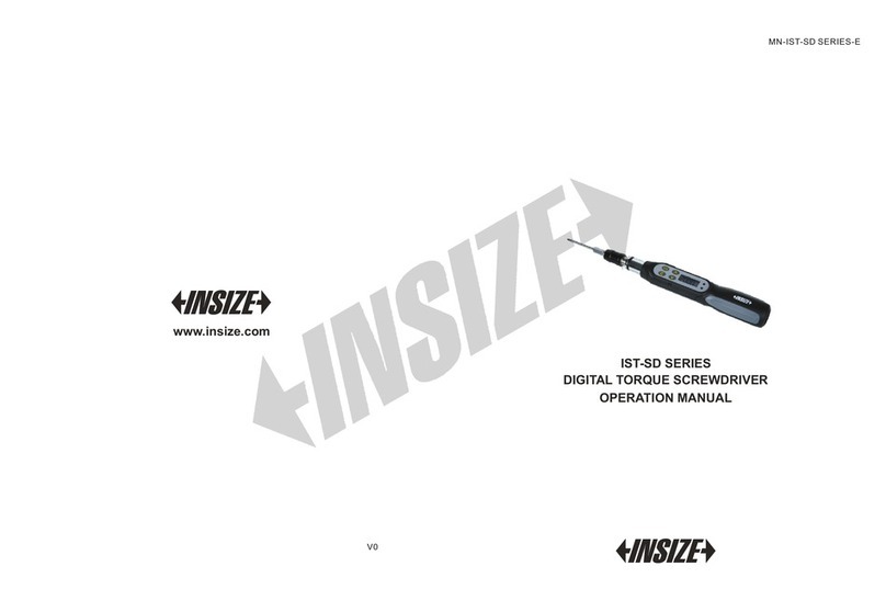 insize IST-SD Series Operation manual insize IST-SD Series Operation manual