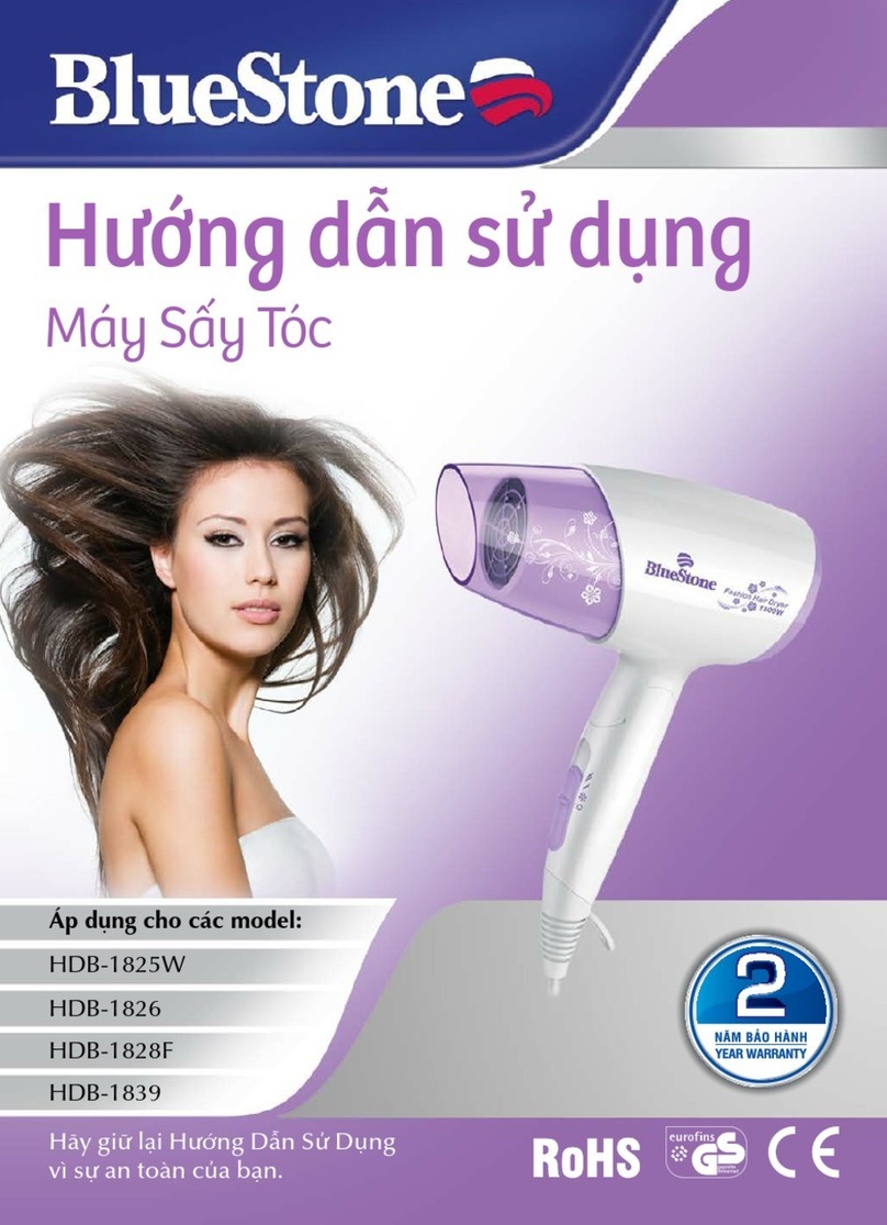 BLUE STONE HDB-1825W user manual