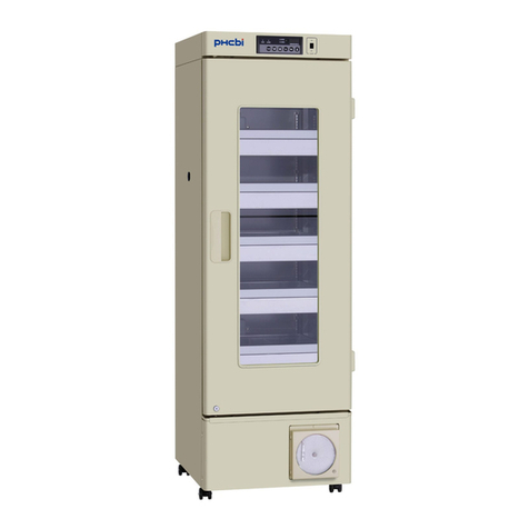 Phcbi MBR-305GR operating instructions
