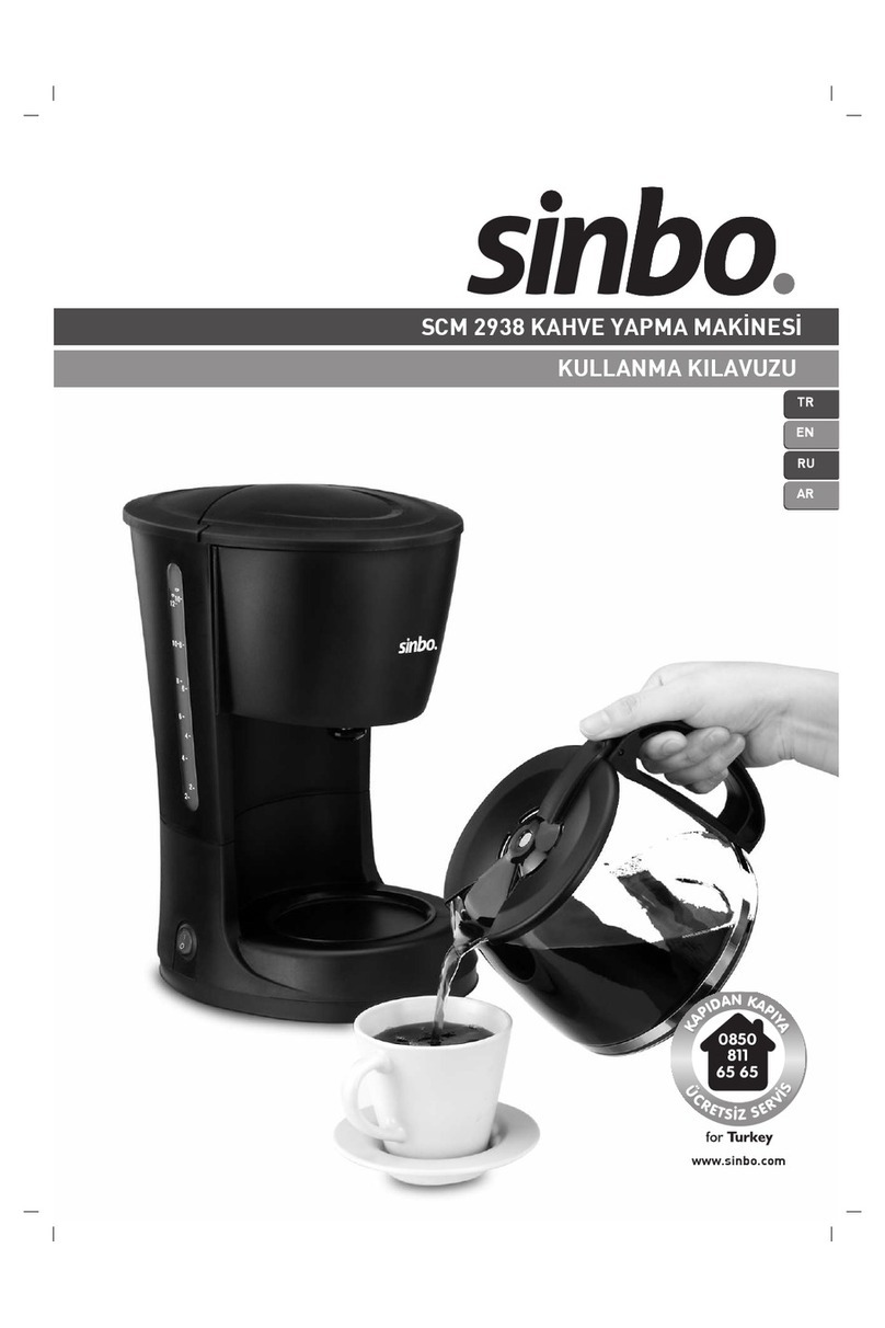 Sinbo SCM 2938 instruction manual