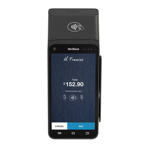 Till Verifone T650p Quick reference guide