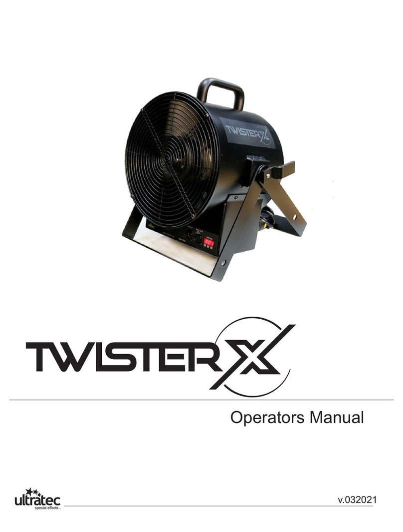 ULTRA TEC TWISTER X User manual