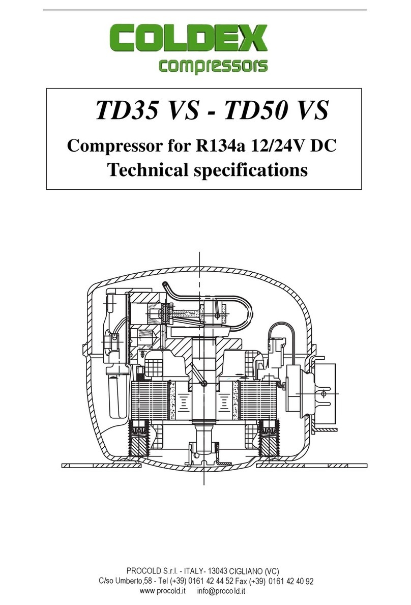 Coldex TD35 VS Technical specifications