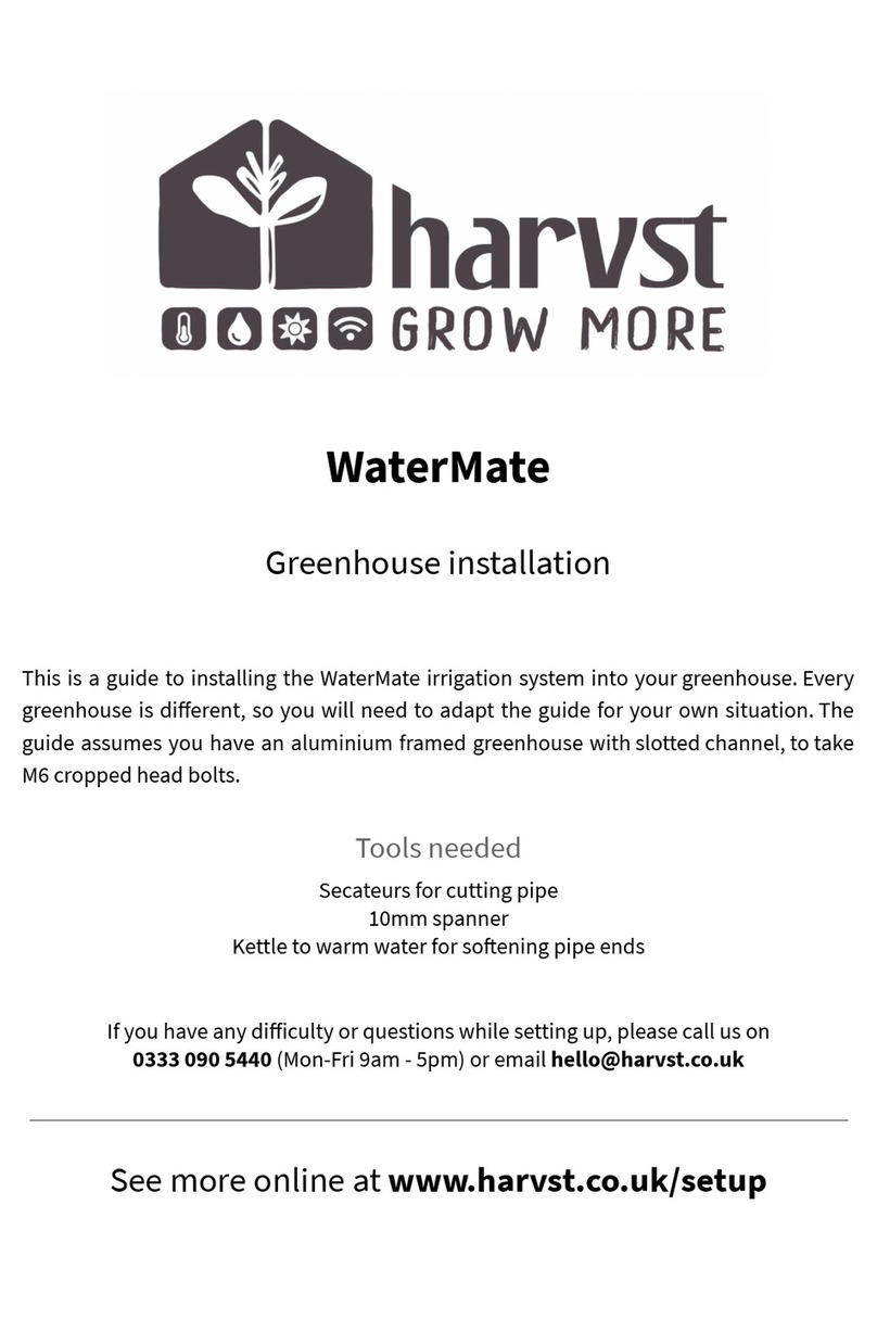 harvst WaterMate User manual