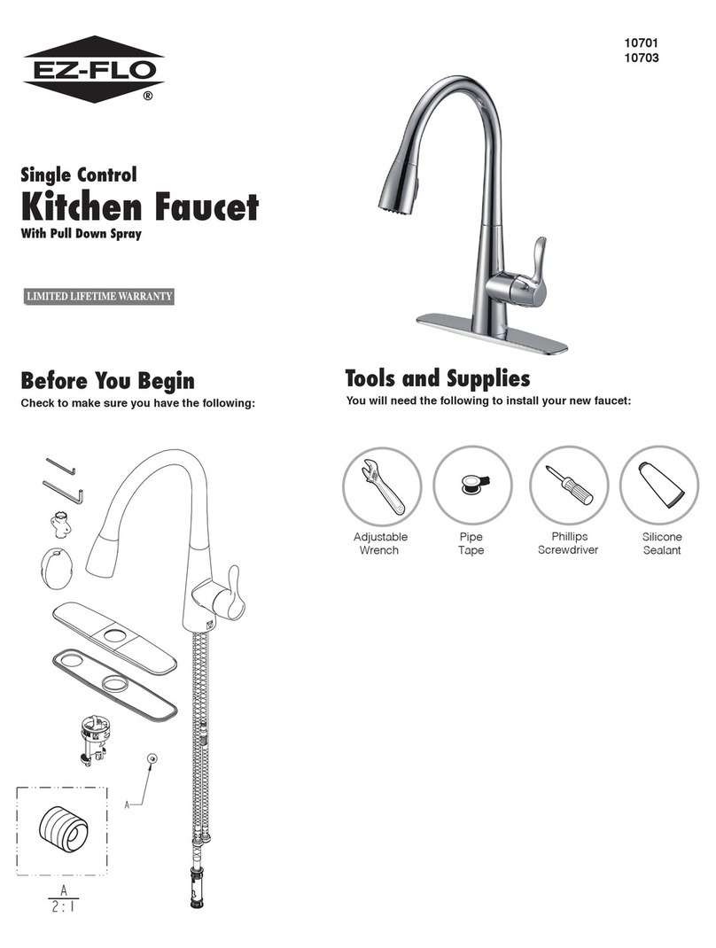 EZ FLO 10701 quick start guide EZ FLO 10701 quick start guide
