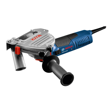 Bosch GWS13-52TG Assembly instructions
