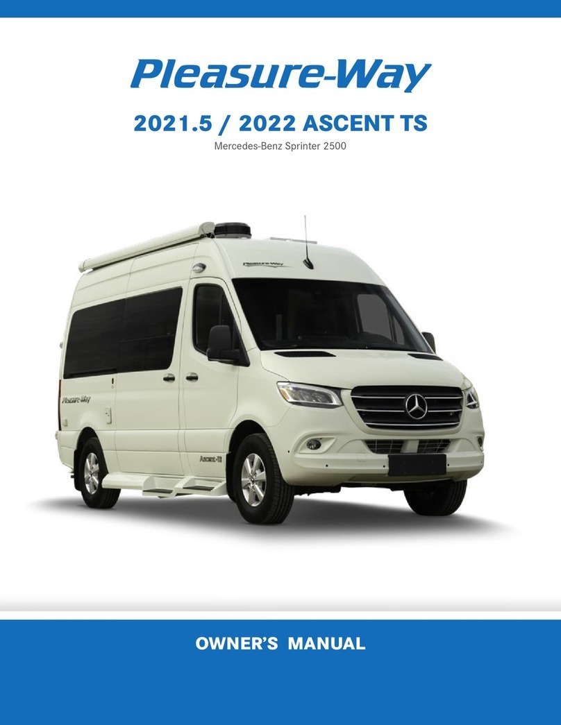 Pleasure-Way 2021.5 PLATEAU TS owner's manual