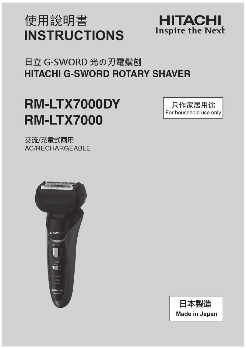 Hitachi RM-LTX7000DY instructions