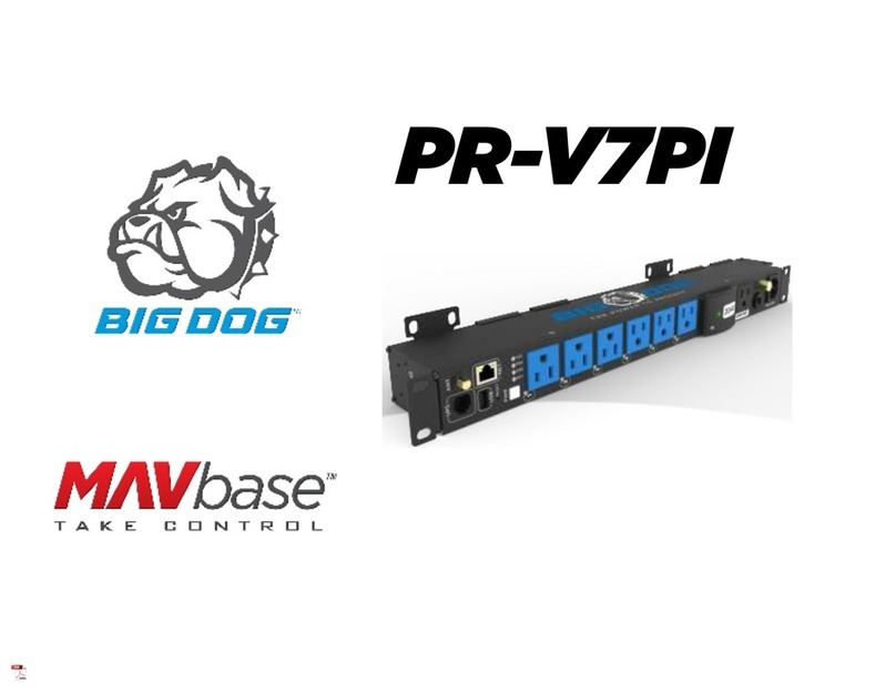 BigDog MAVBase PR-V7PI User manual