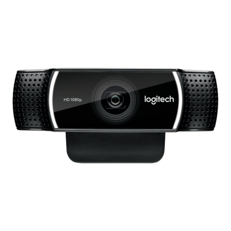 Logitech C922 PRO User manual Logitech C922 PRO User manual