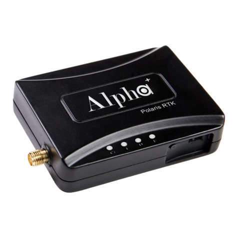 Polaris Alpha+ User manual