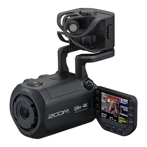 Zoom Q8n Control Operation manual