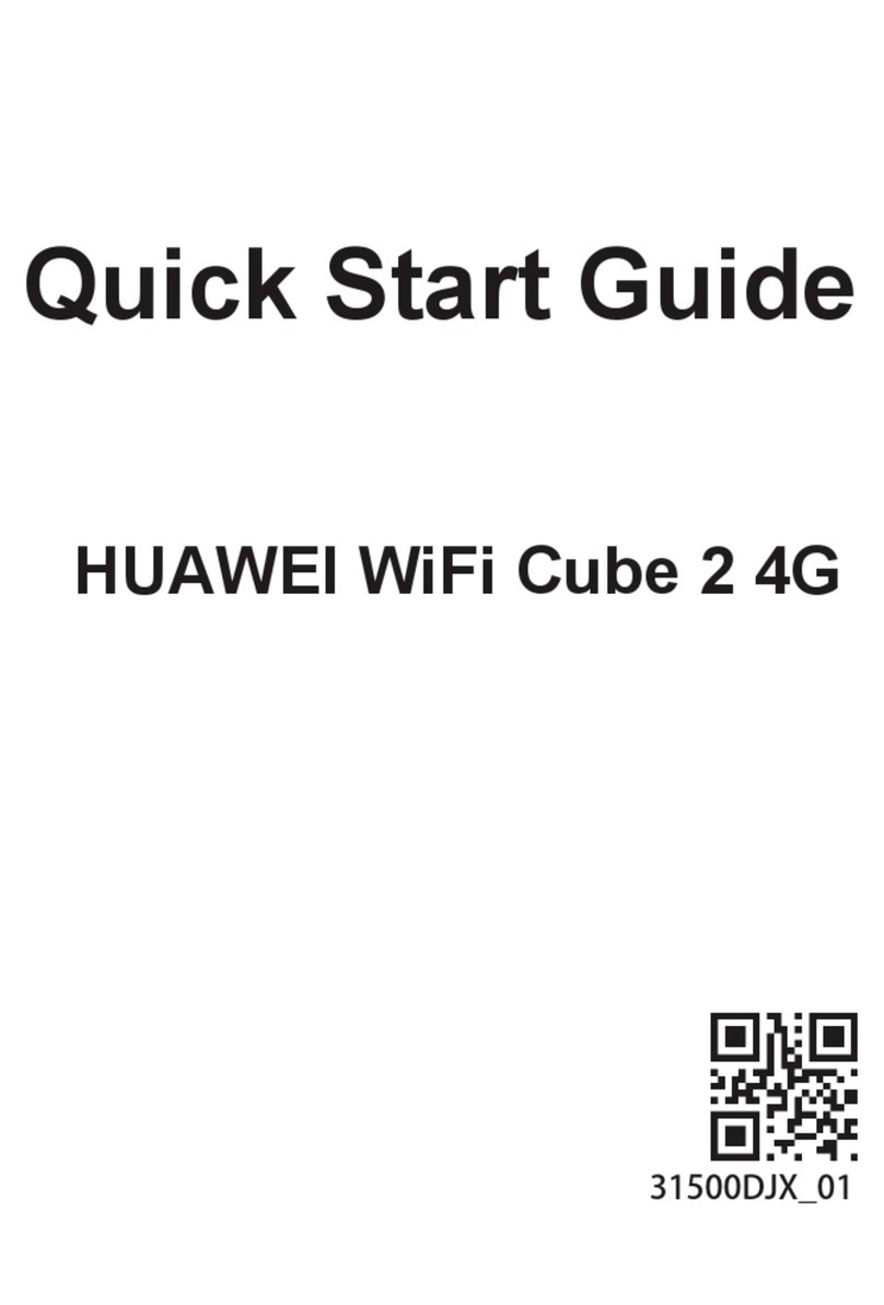 Huawei WiFi Cube 2 4G User manual Huawei WiFi Cube 2 4G User manual