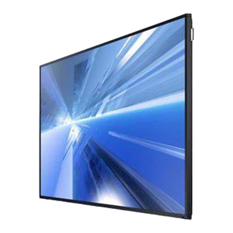 Samsung DM40E Quick setup guide