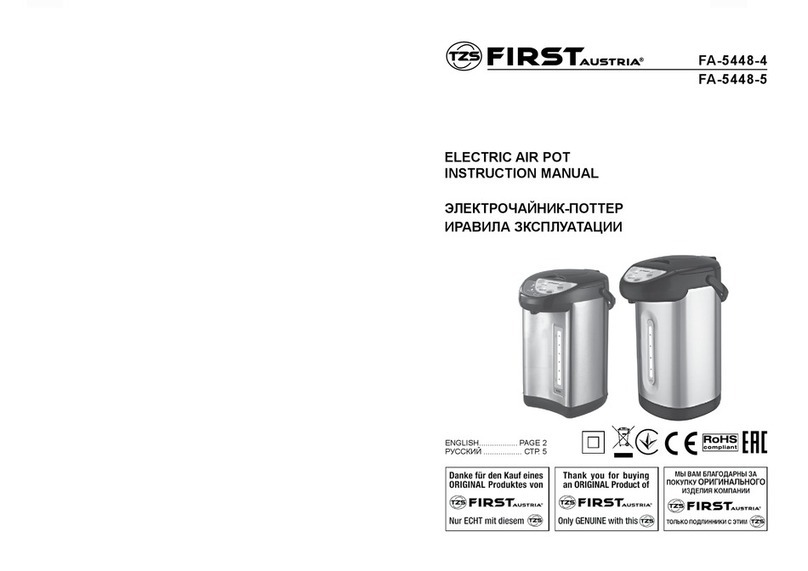 TZS First AUSTRIA FA-5448-4 instruction manual