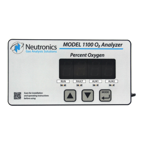 Neutronics 1100 Operation manual