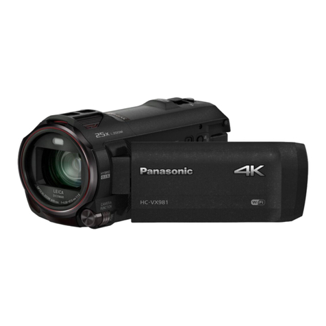 Panasonic HC-VX981K User manual