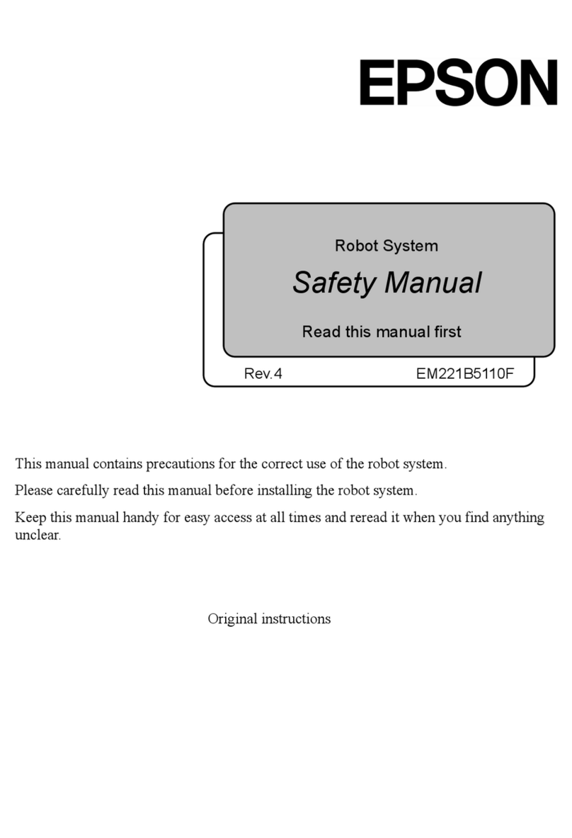 Epson RT3B-401SS Safety manual