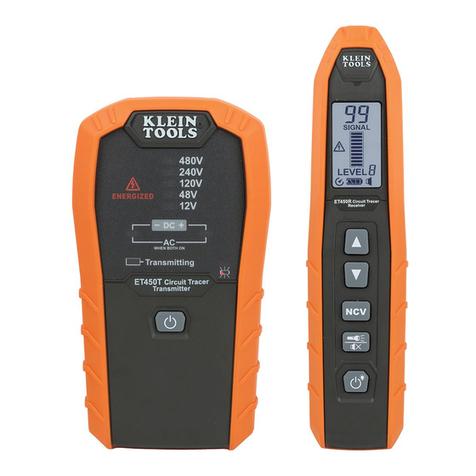 Klein Tools ET450T User manual
