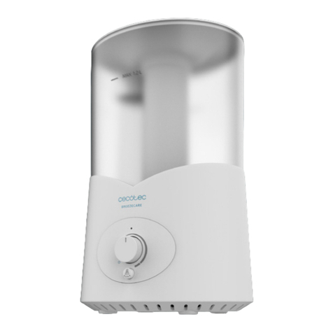 cecotec BREEZECARE 2000 LIGHT instruction manual
