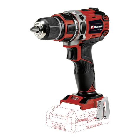 EINHELL TP-CD 18/50 Li-i BL User manual
