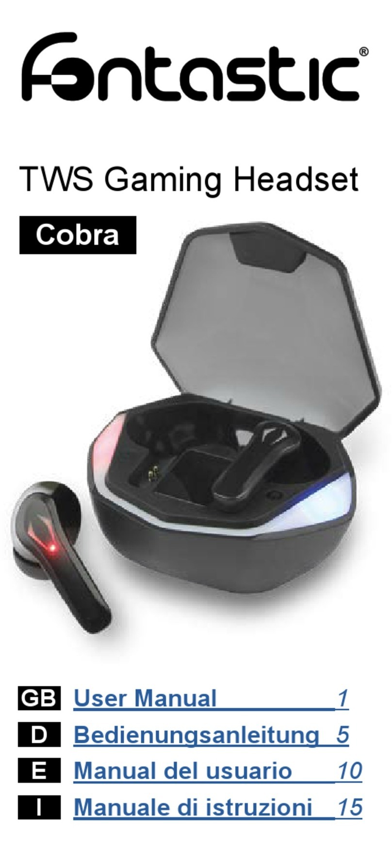 fontastic Cobra user manual