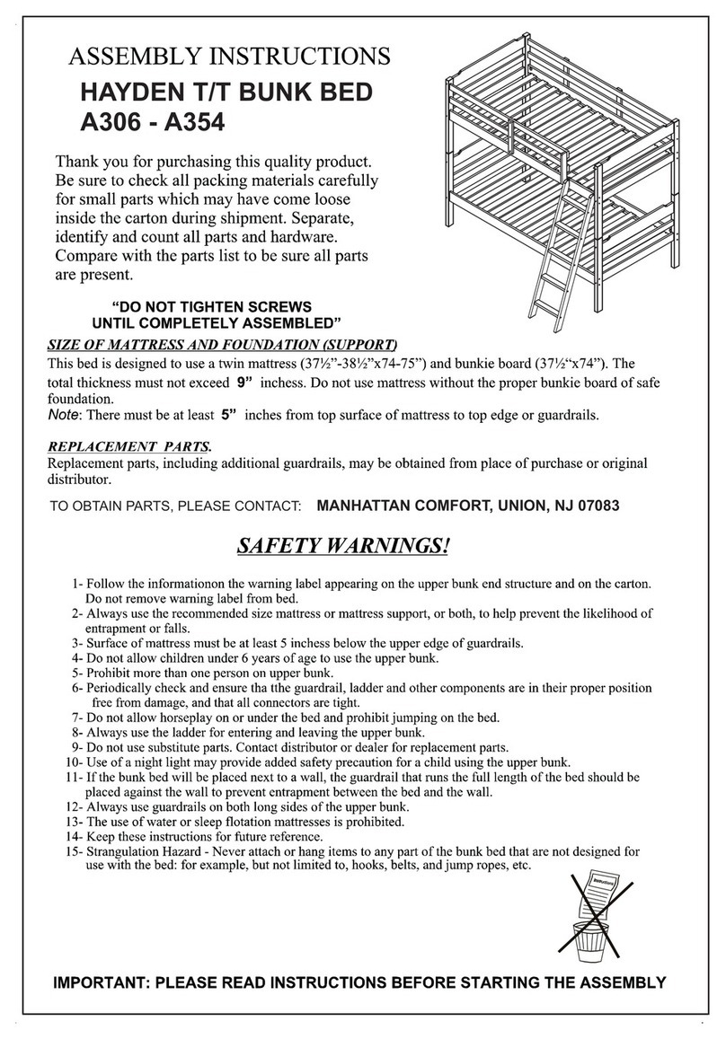 HOMEDEPOT A306 Assembly instructions