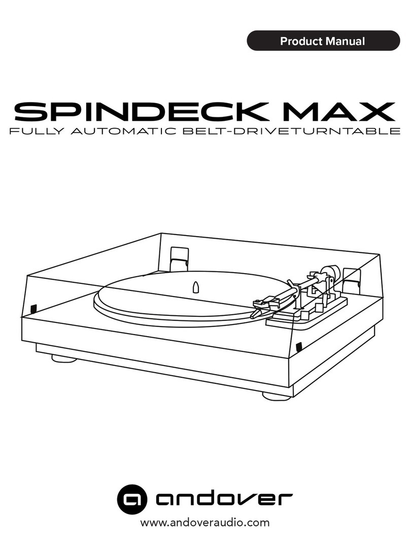 andover SPINDECK User manual