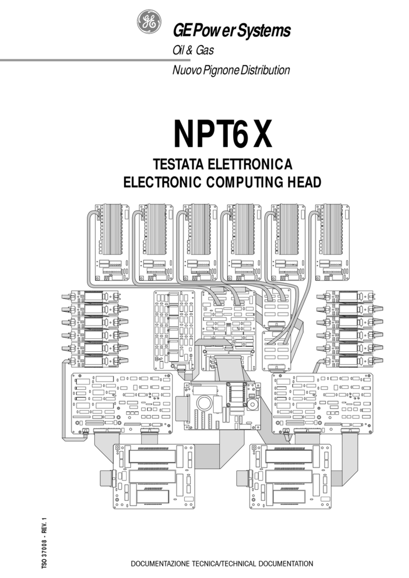 GE NPT6X User manual