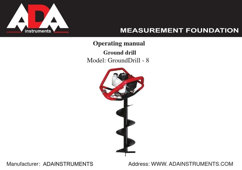 ADA INSTRUMENTS GroundDrill - 8 User manual