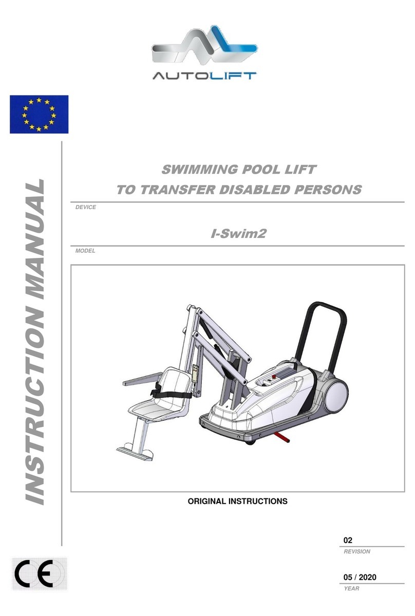 AUTOLIFT I-Swim2 instruction manual