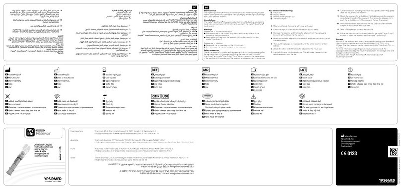 mylife YpsoPump manual mylife YpsoPump manual