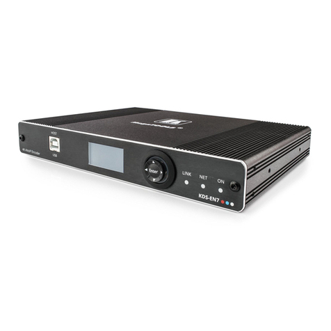Kramer KDS-EN7 quick start guide