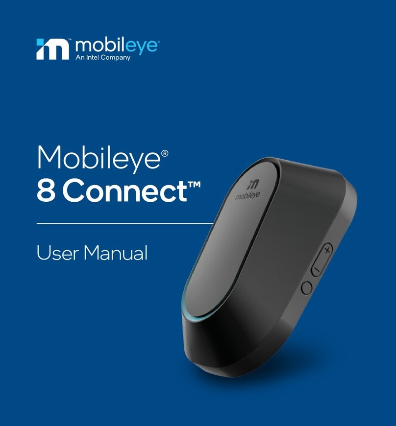 Intel mobileye 8 Connect user manual