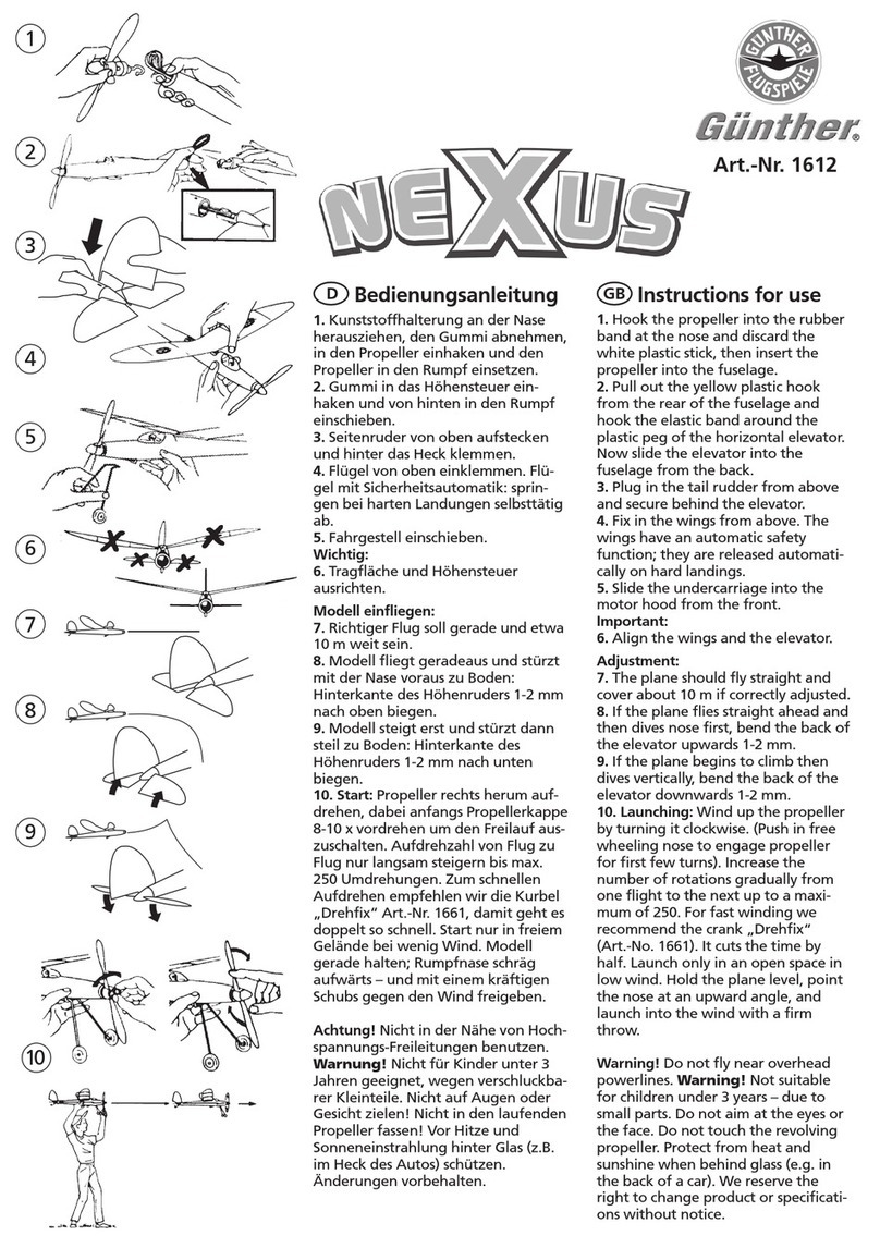 Günther NEXUS 1612 Instructions for use