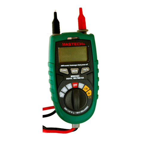 Mastech MS8332C user manual