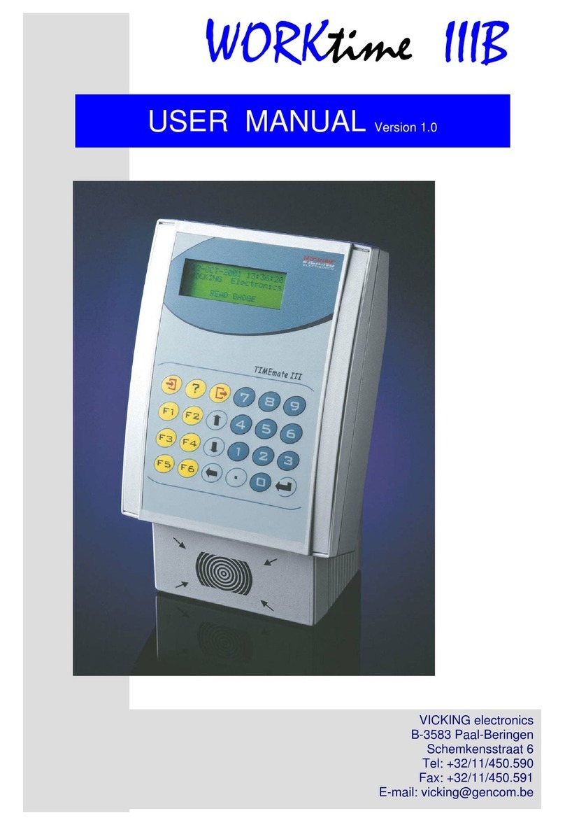 VICKING WORKtime 111B User manual