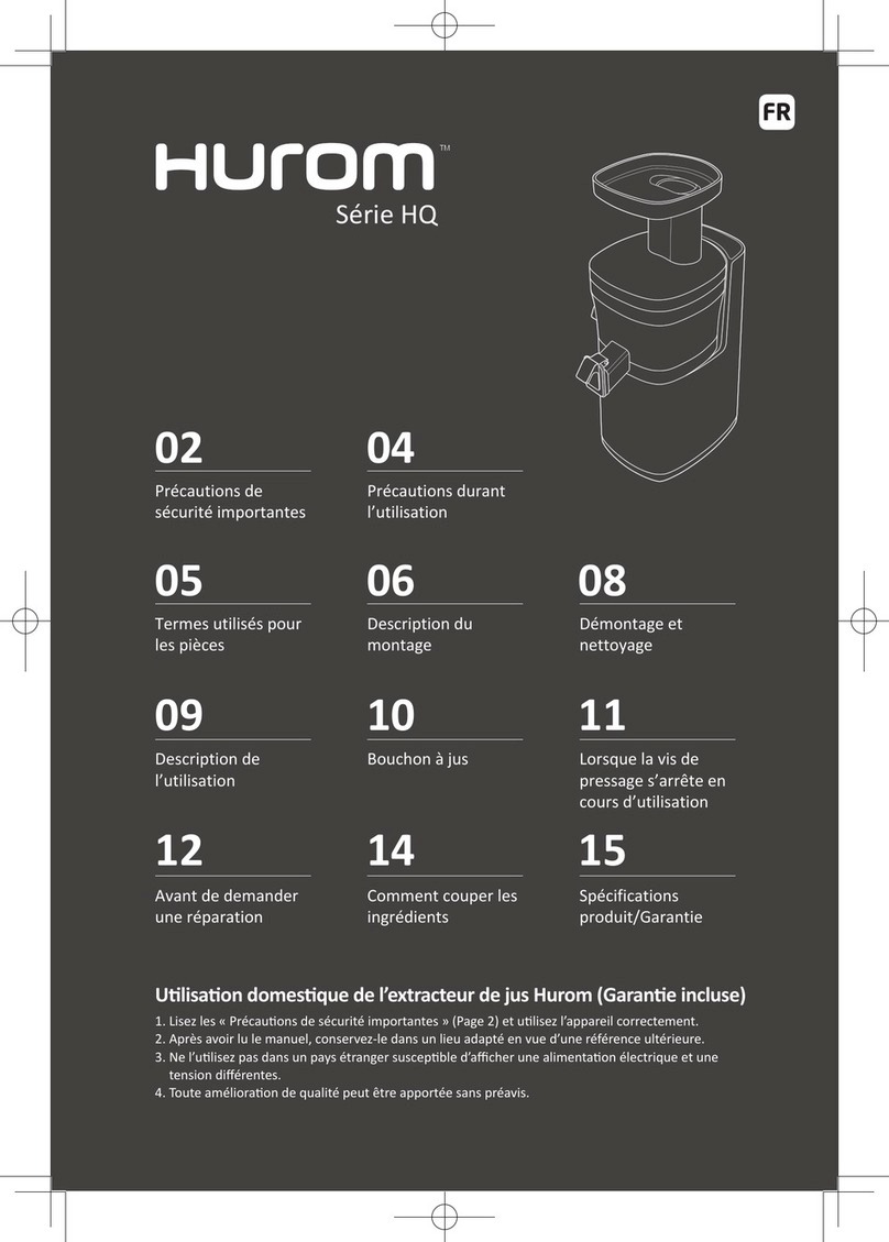 HUROM HQ Series User manual