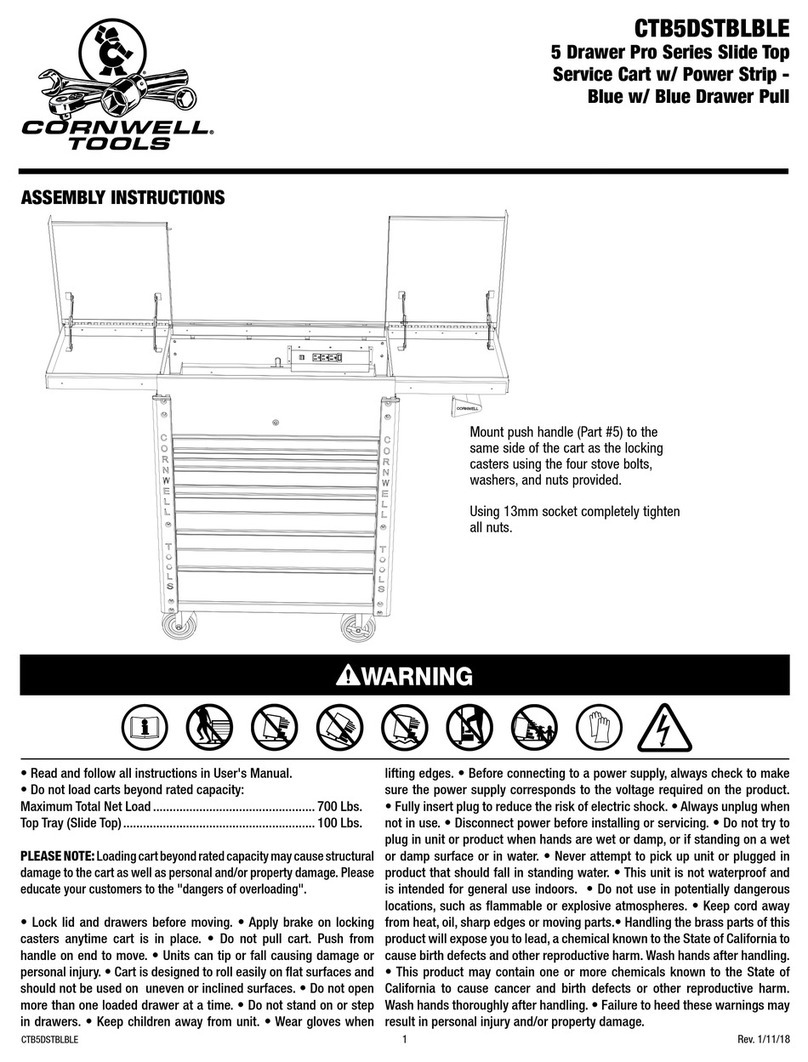 Cornwell Tools Pro Series User manual