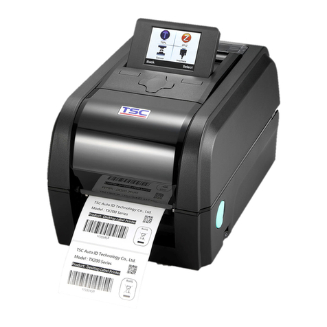 TSC PRINTRONIX TX210 Series user manual