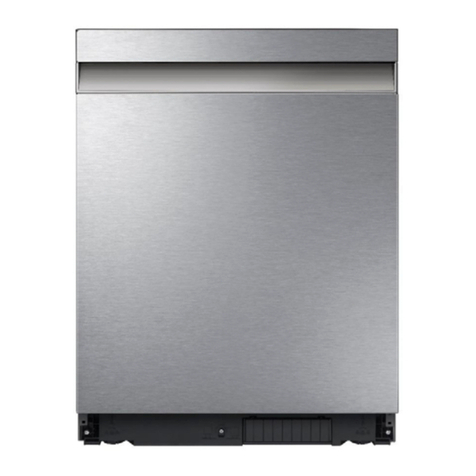 Samsung DW60R7070 Series Assembly instructions