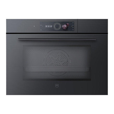 V-ZUG CombairSteamer V6000 User manual