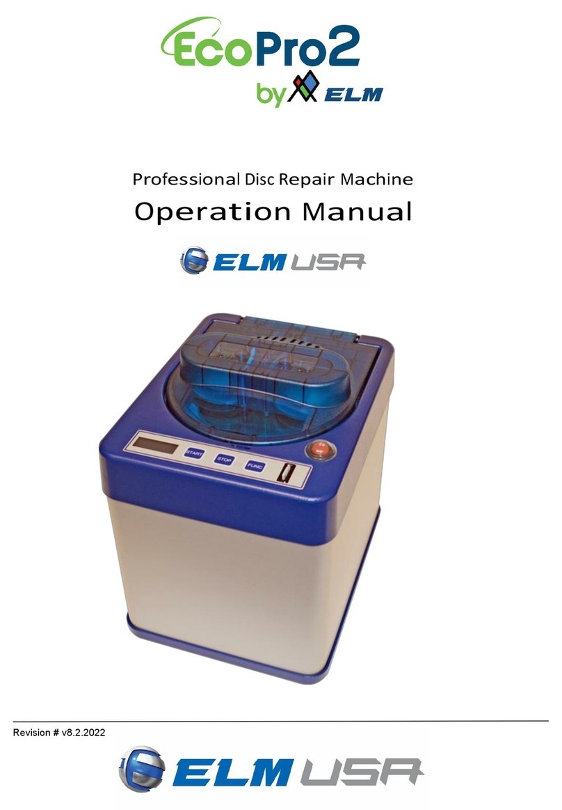 ELM EcoPro2 Operation manual