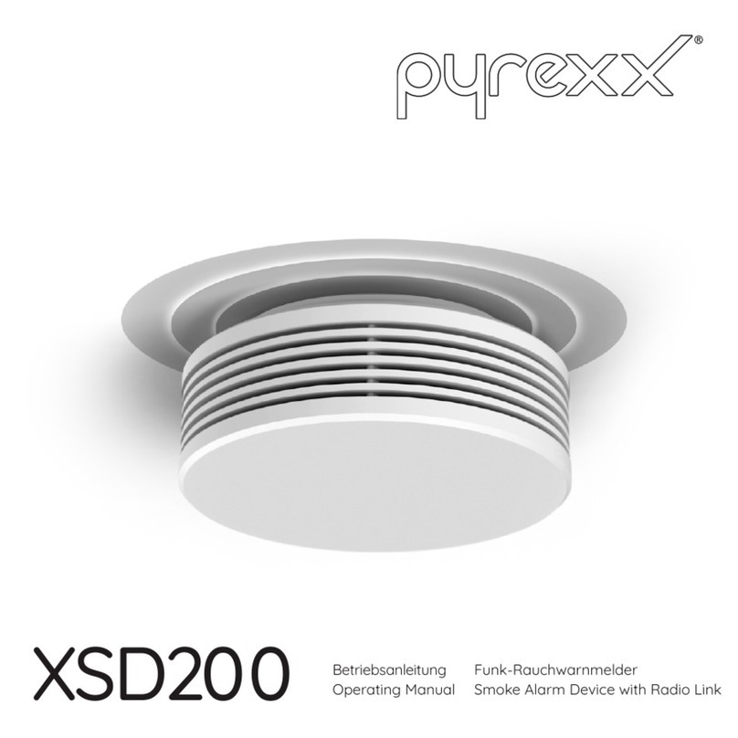 pyrexx XSD200 User manual