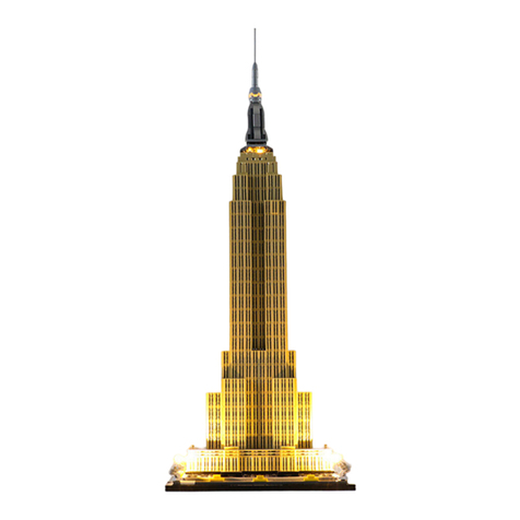 Lightmybricks LEGO EMPIRE STATE BUILDING installation guide