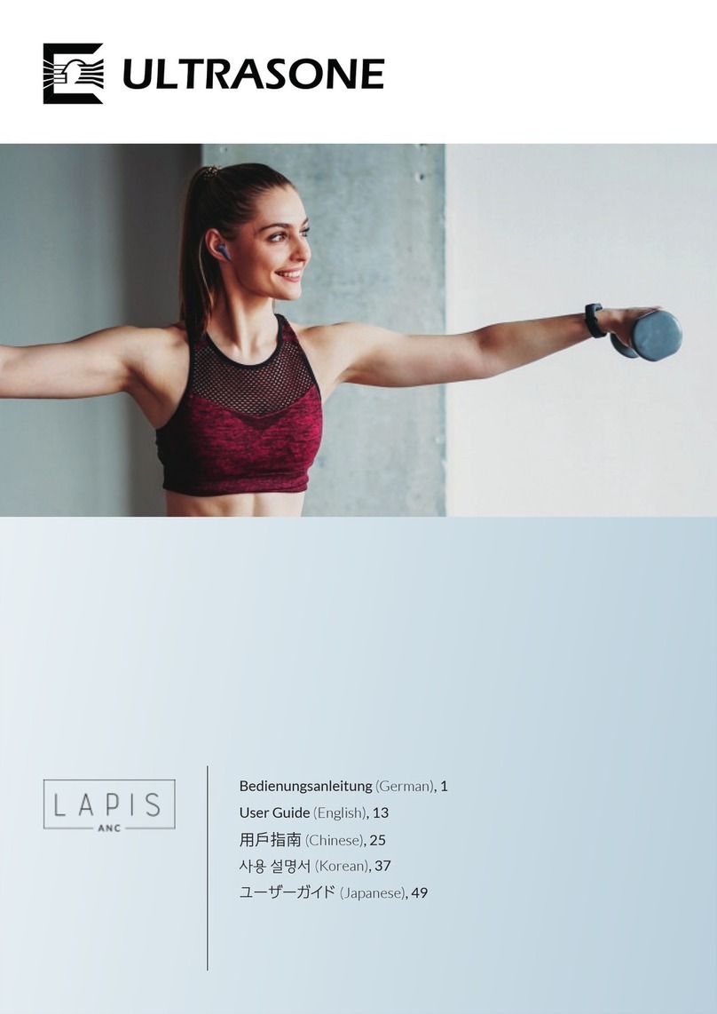Ultrasone LAPIS ANC TWS user guide